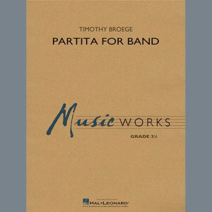 Partita for Band - Conductor Score (Full Score)